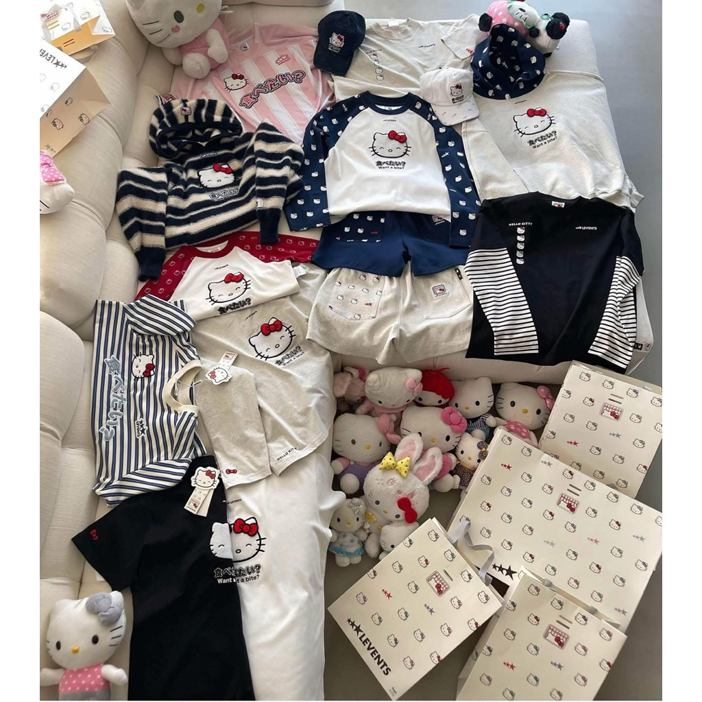 พร้อมส่ง : NEW Levents x Kitty เสื้อหลายแบบ