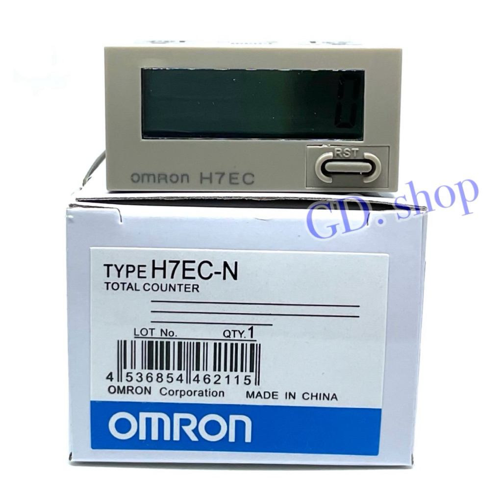 H7EC-N COUNTER omron ของใหม่ เคาน์เตอร์ดิจิตอล H7EC-N COUNTER 8 DIGITOL ของใหม่แท้