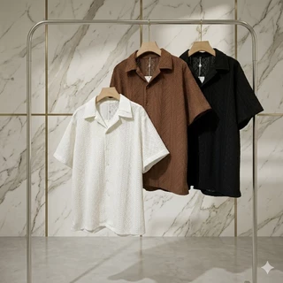 เสื้อเชิ้ตผู้ชาย เสื้อเชิ้ตลายทางผู้ชาย ดีไซน์เรียบหรู ใส่สบายทุกโอกาส