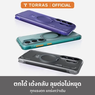 TORRAS Ostand Q3Air เคสสำหรับSamsung S26 Ultra| ขาตั้งหมุนได้ ฐานมั่นคง | แม่เหล็กแรงสูง | มุมกันกระแทก | ผิวสัมผัสด้าน