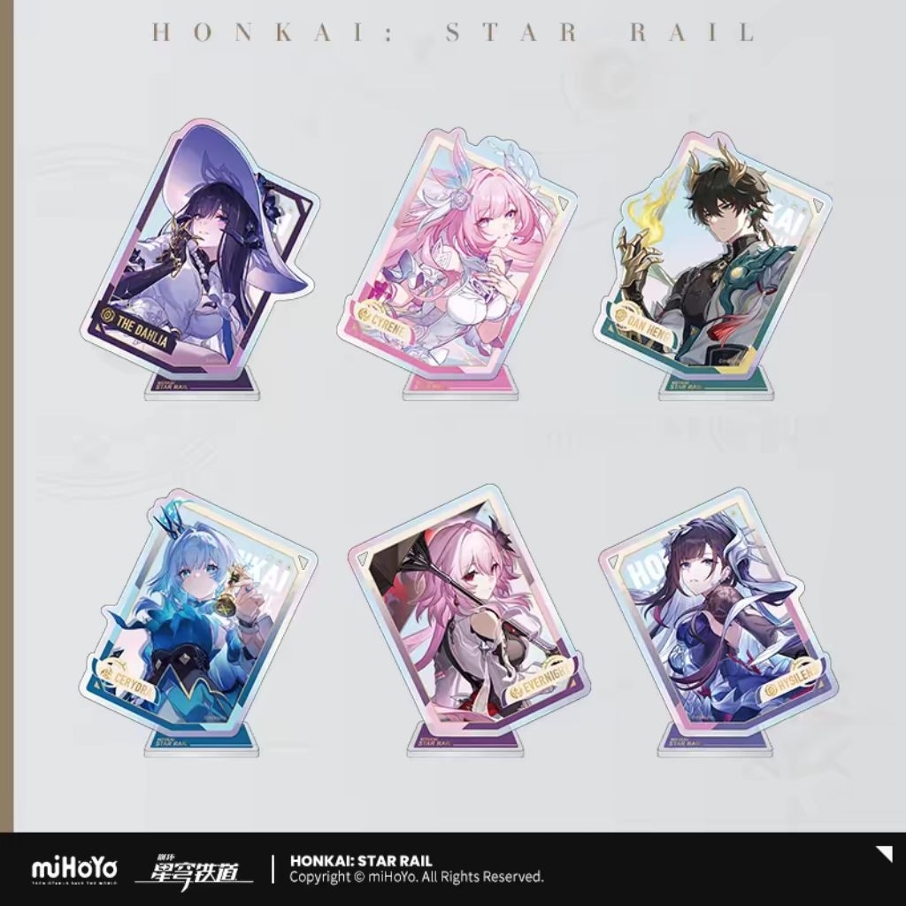 [พร้อมส่ง/แท้ 💯] พวงกุญแจสแตนดี้ Honkai Star Rail
