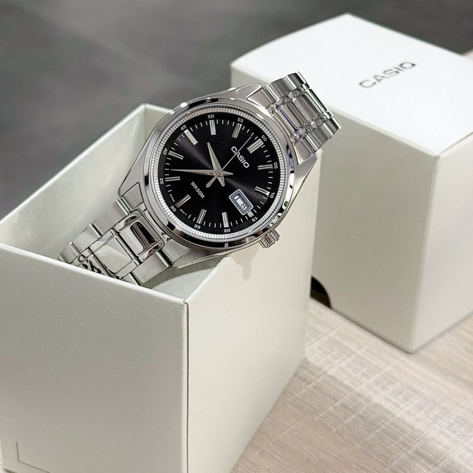 Casio Standard นาฬิกาข้อมือ รุ่น MTP-B180 (MTP-B180D-1A1,MTP-B180D-1A2,MTP-B180D-2A,MTP-B180D-3A)