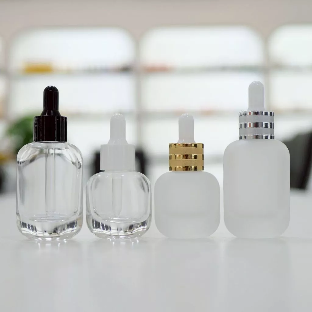 [COSS] ขวดเซรั่มดรอปเปอร์ 15ml 30ml ขวดแก้วฟรอสต์/ใส ขวดสกินแคร์ ขวดใส่เซรั่ม ขวดเครื่องสำอาง แพคเกจจิ้งสกินแคร์