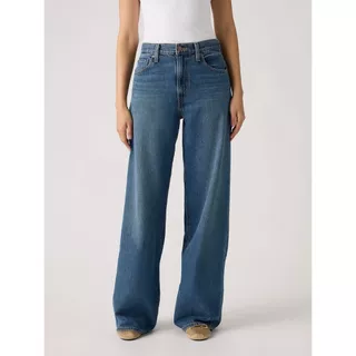 กางเกงยีนส์ผู้หญิง Levi's® Women's Cinch Wide-Leg Jeans
