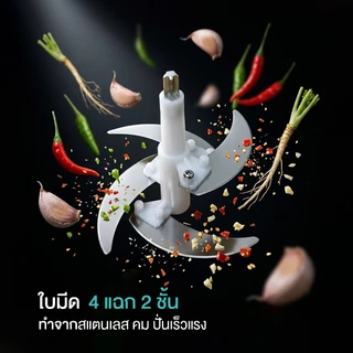 MY HOME เครื่องบดสับอาหาร 2.0 ลิตร รุ่น CP-563 รับประกัน 2 ปี