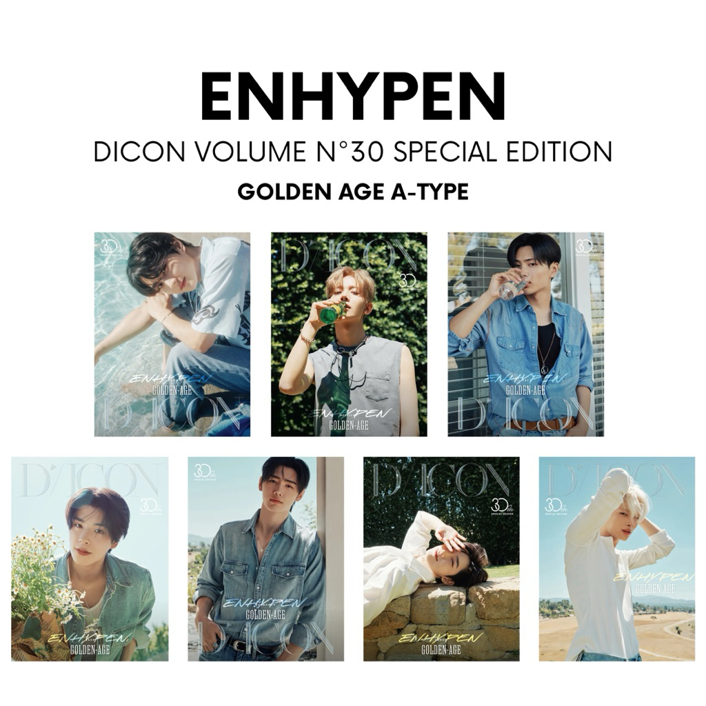 พร้อมส่ง ENHYPEN DICON VOLUME N°30 GOLDEN AGE (JUNGWON)