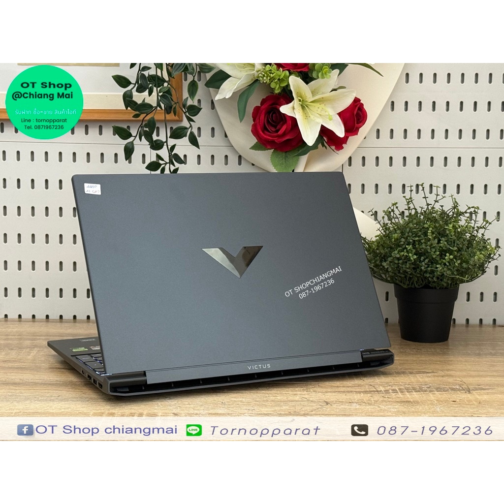 HP VICTUS 15-FB3087AX (RAM 24 RTX 3050) ขาย 23,900 บาท