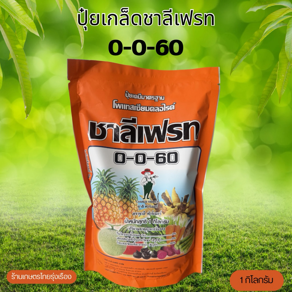 ปุ๋ยเกล็ดชาลีเฟรท 0-0-60 (1 กิโลกรัม)