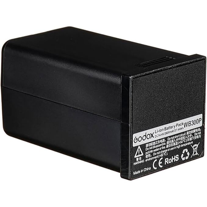 GODOX WB300P Rechargeable Lithium Battery Pack AD300Pro Strobe Flash