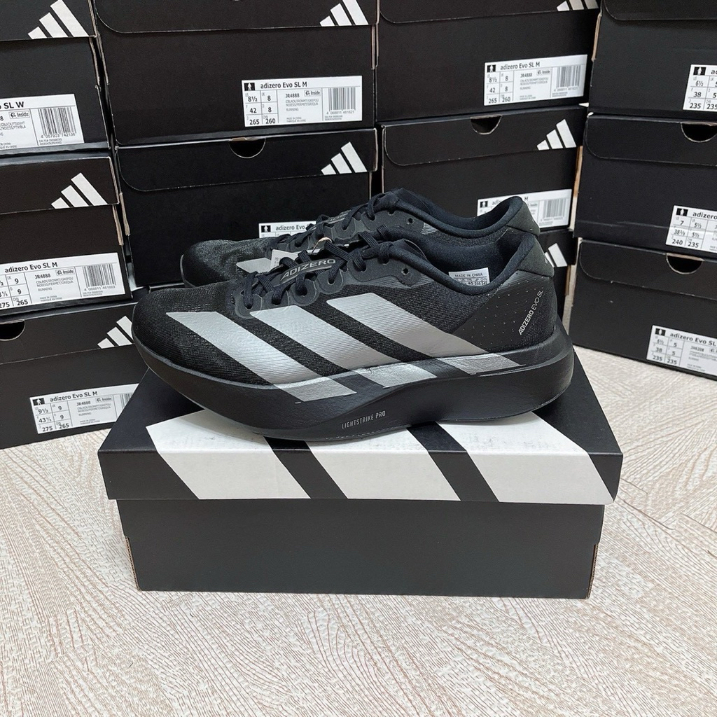 Adidas Adizero EVO SL JR4888 รองเท้าวิ่ง เบา นุ่ม ใส่สบาย พร้อมส่ง
