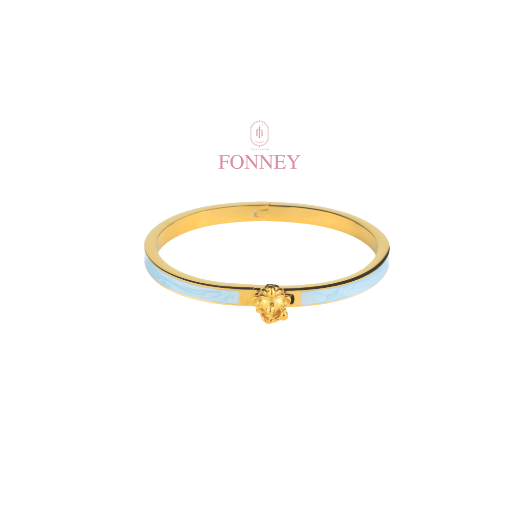 BL-06 Fonney กำไลข้อมือสายมูพระพิฆเนศ ไม่ลอก ไม่ดำ ใส่อาบน้ำโดนน้ำหอมได้