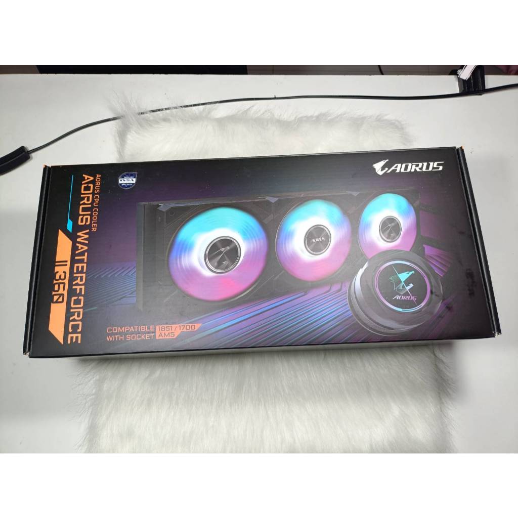 GIGABYTE AORUS WATERFORCE II 360 CPU LIQUID COOLER (ระบบระบายความร้อนด้วยน้ำ) •••สินค้ามือสอง•••