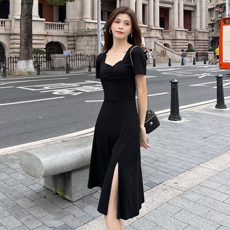 summeroutfits  foryou ผู้หญิง  เดรสสีแดง น่ารักหวานละมุน เรียบหรู satindress  viral elegantdress🌹 thumbnail 7