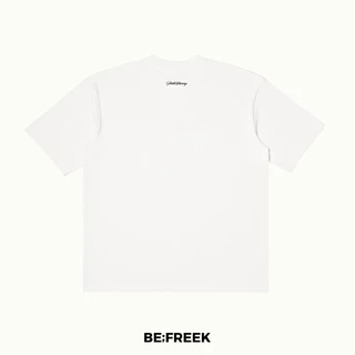 BE;FREEK x HATEBERRY GO GO! BIKER WHITE ORIGINAL T-SHIRT LIMITED