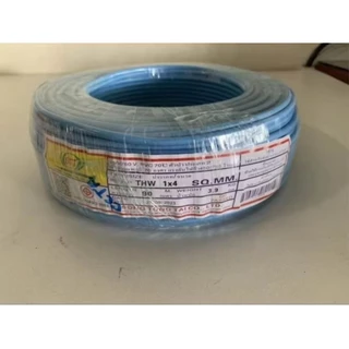สายไฟ THW มีขนาด 1 ,1.5 ,2.5 ,4 sq.mm. สายเดี่ยวยาว 90 เมตร (สินค้าไม่ตรงปก เช็คก่อนสั่งนะครับ)