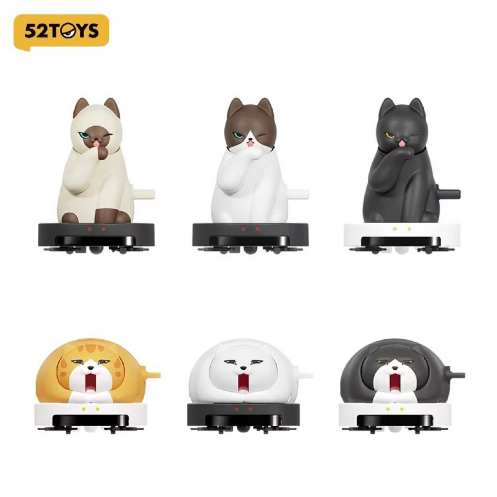 52TOYS iRobocat แมวเหมียวไอโรโบแคท Blind Box Figure Cat ไขลานวิ่งได้ มี 6 แบบให้สะสม (พร้อมส่งในไทย 🇹🇭)