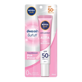 นีเวีย ซัน เซรั่ม กันแดด ผิวขาว โพรเทค แอนด์ ไวท์ อินสแตนท์ ออร่า spf50+ pa+++ 30 มล. NIVEA