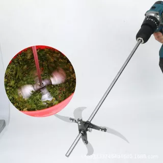 ชุดเครืองสับผัก สับอาหารสัตว์ ใบมีด พร้อมแกน Vegetable and animal feed chopper set, including blades and shaft.
