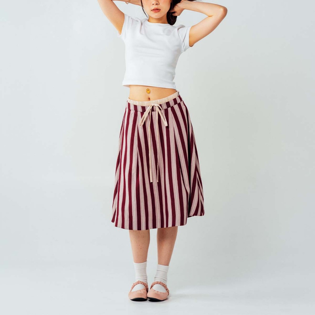 [OOO] Double Shift Layered Skirt กระโปรงแต่งขอบเอว 2 ชั้น