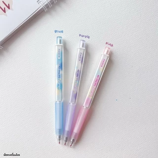 (1กล่อง/12ด้าม) Kioku ปากกาเจล Lolipop หมึกน้ำเงิน ขนาด 0.5 มม. คละสี