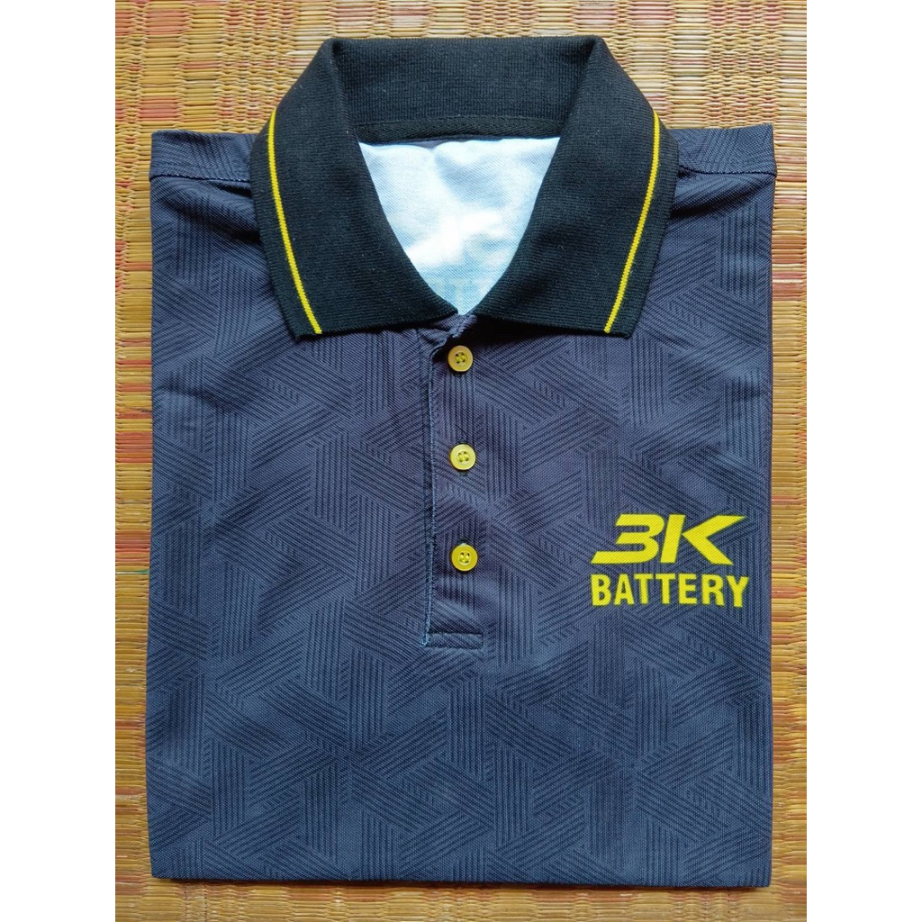 เสื้อโปโล แขนสั้น 3K Battery