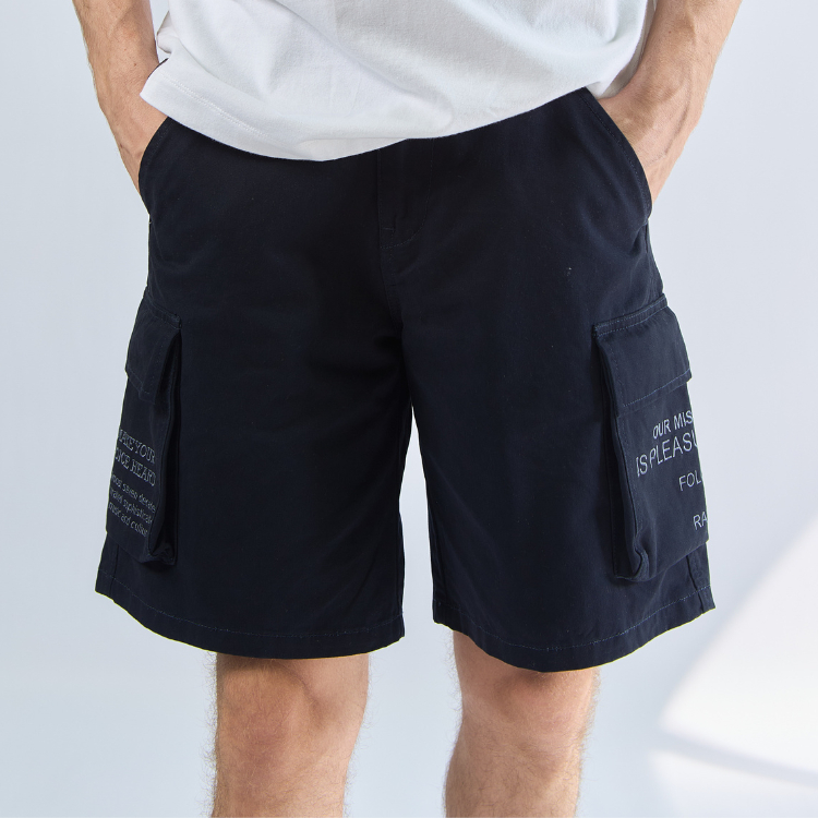 PLAYBOY VACATION TIME   เสื้อผ้าผู้ชาย/กางเกงขาสั้นสีกรม รุ่น P1MB262PS002NV