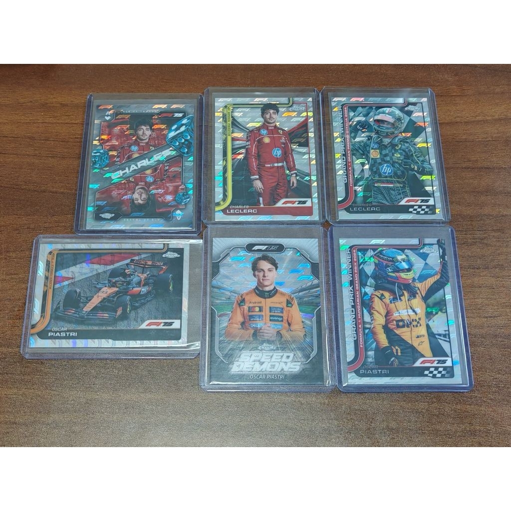 การ์ด f1 topps chrome logofractor 2025