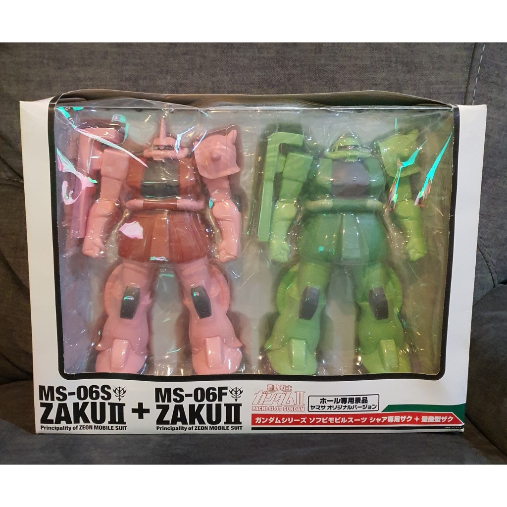 Banpresto Pachi-Slot Mobile Suit Gundam Zaku Big Soft vinyl MS-06S MS-06F