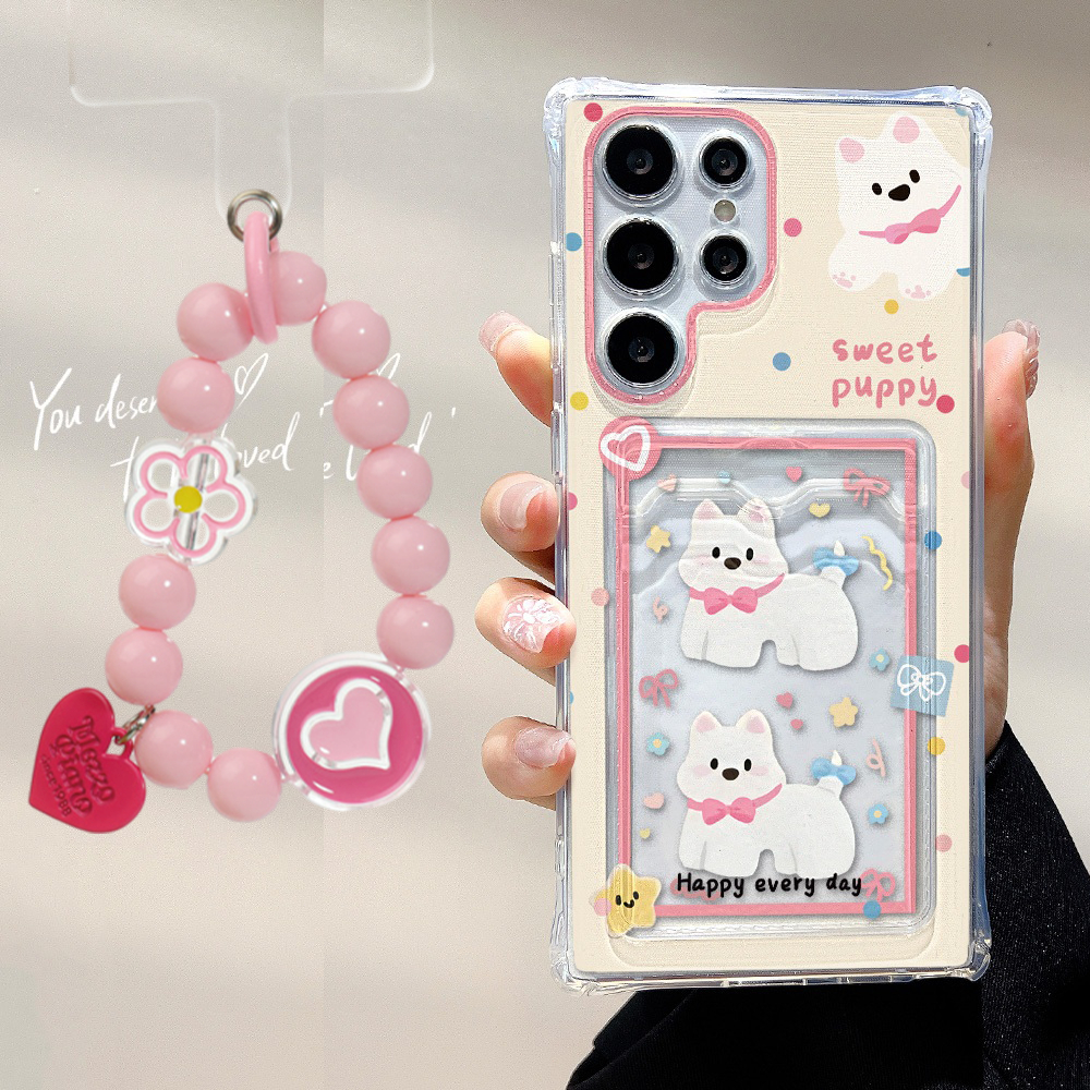 เคสใส่บัตร สำหรับ Samsung A56 A57 A37 A07 A17 A16 A06 A55 A54 A26 A36 A05 A05S A15 A35 A12 A34 A14 S24 A52 A13 A23 A25