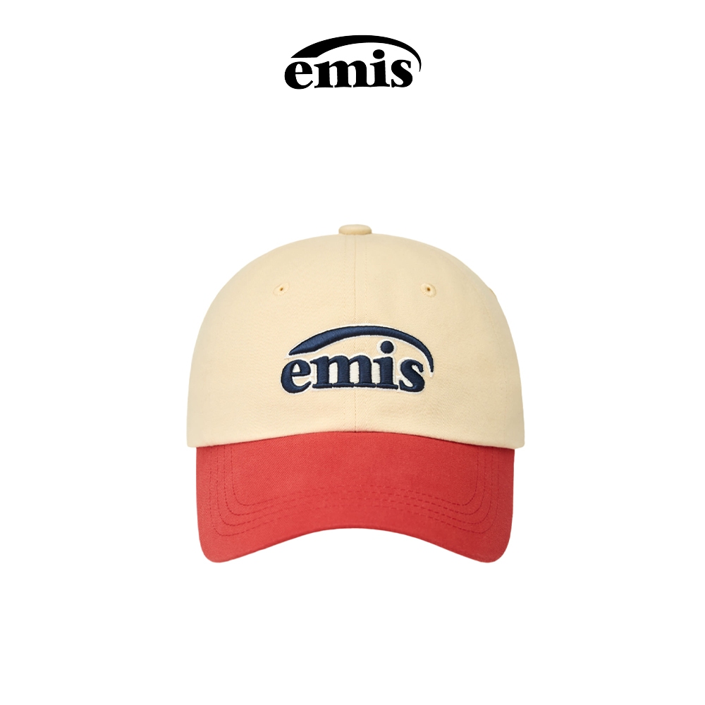 EMIS - DUO LOGO TWO TONE BALL CAP (BEIGE , LIGHT GREEN, MINT , PASTEL BLUE , YELLOW, BLUE)