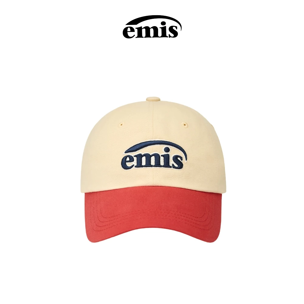 EMIS - DUO LOGO TWO TONE BALL CAP (BEIGE , LIGHT GREEN, MINT , PASTEL BLUE , YELLOW, BLUE)
