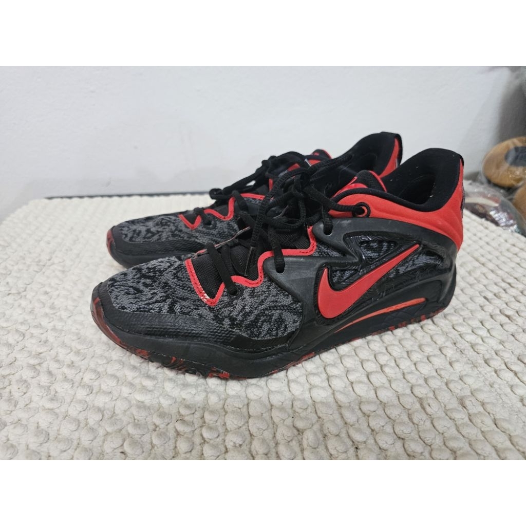 Nike KD15 Bred Black University Red 9us