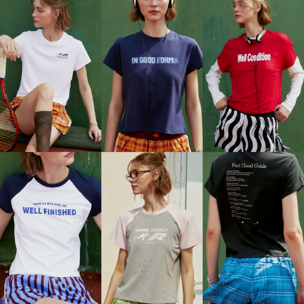 RYA Flow T-Shirt เสื้อยืด ผ้ากีฬา ทรงพอดัตัว ผ้านิ่ม ระบายอากาศ ยืดหยุ่นได้ดี