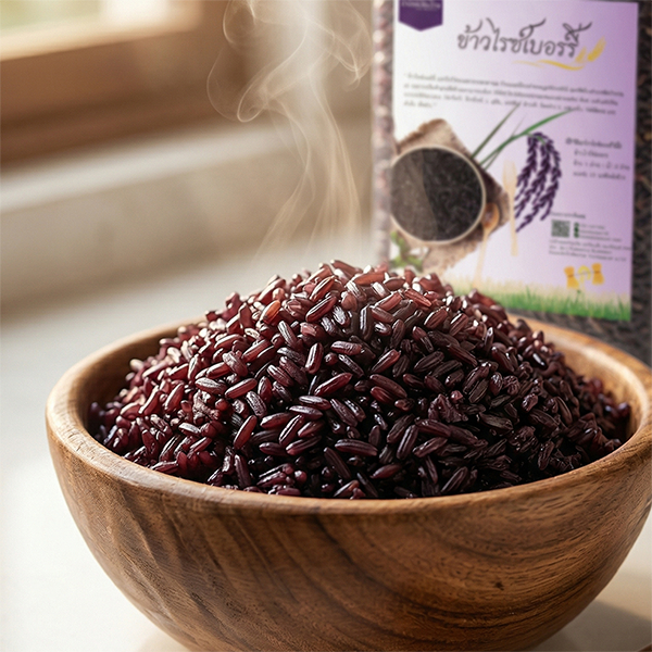 ข้าวไรซ์เบอร์รี่(Riceberry Rice)