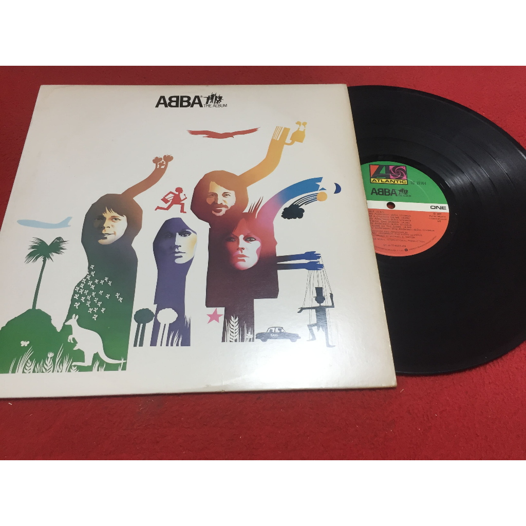 ABBA - ABBA The Album ขนาด 12 นิ้ว LP ร้าน PinHaiMusic B125