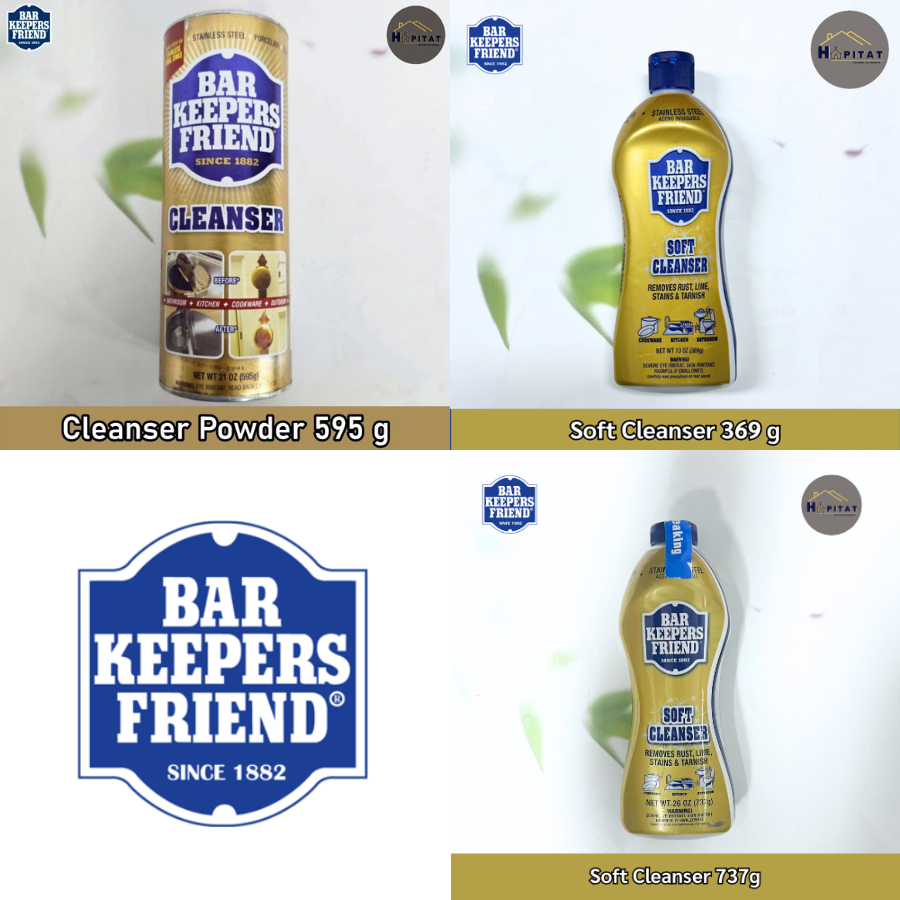 {Bar Keepers Friend®} Multipurpose Cleaner ผลิตภัณฑ์ทำความสะอาด อเนกประสงค์