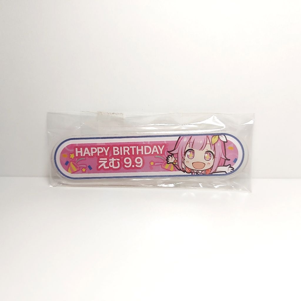 Otori Emu 9.9 birthday badge มือ 1