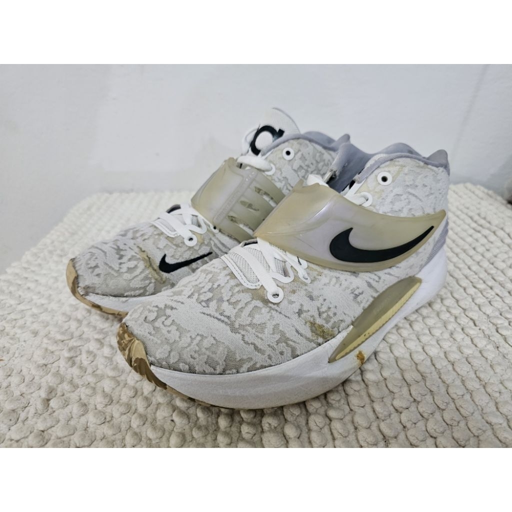 Nike KD14 Home White Wolf Gray size9 us