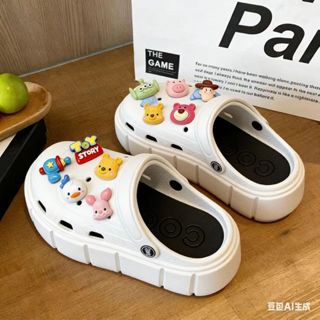 เลือกได้ตามใจชอบ JIe ผู้หญิงหัวใหญ่หนาพื้นรองเท้าอุปกรณ์เสริ…