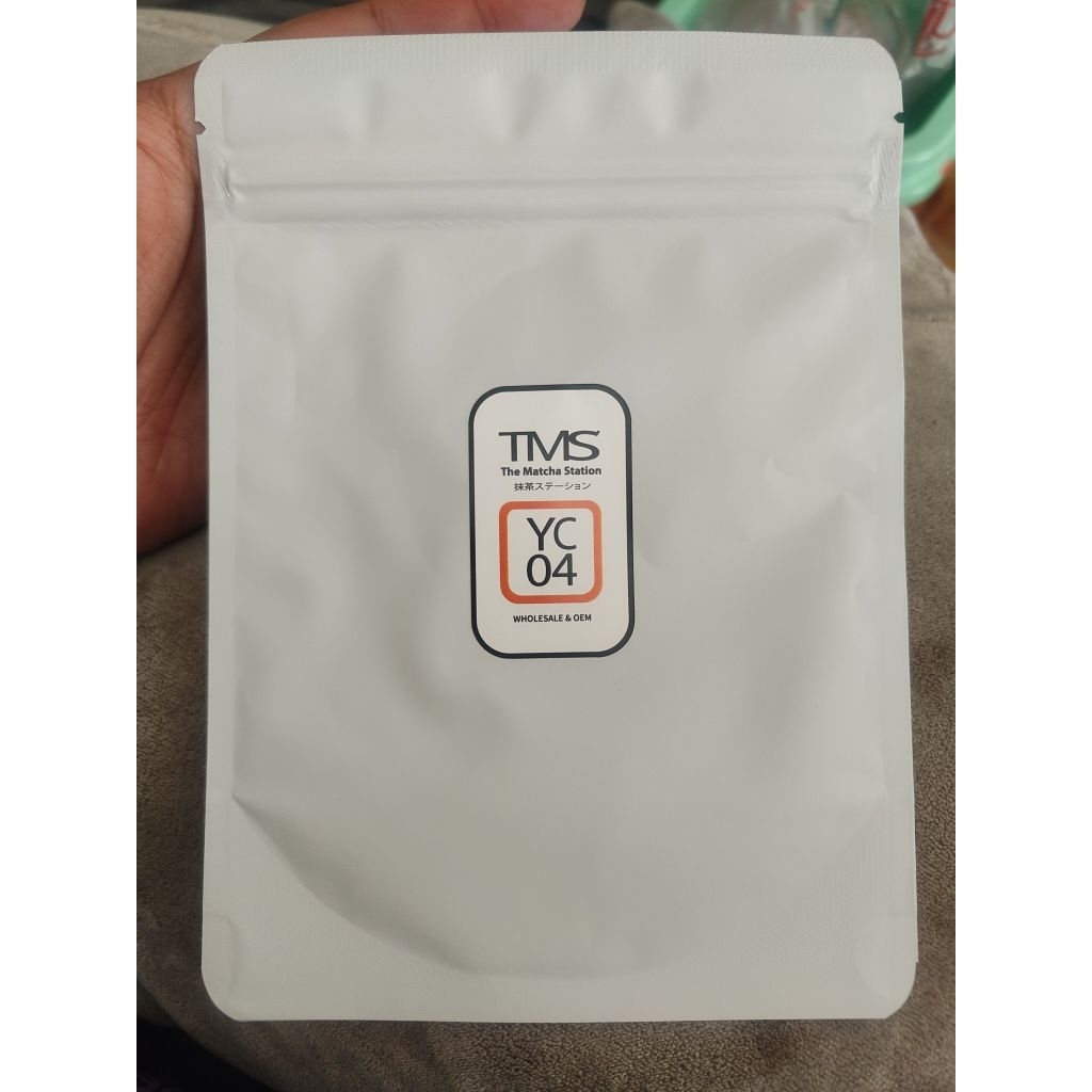 TMS YAME Central MATCHA YC04 มัทฉะยาเมะ โทนถั่วคั่ว ของใหม่ 20 กรัม