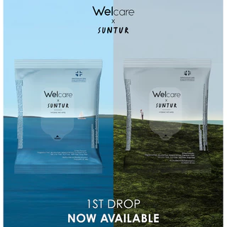 [ใหม่!] ทิชชู่เปียก Welcare x Suntur Hygienic Wet Wipes Limited Edition ทำความสะอาดผิว สูตรไฮจีนิคไวพส์ อ่อนโยนทุกสัมผัส