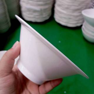 ถ้วยเซรามิก 5.25 นิ้ว ถ้วยสีขาว ถ้วยซุป ถ้วยญี่ปุ่น ทำจากเซร…