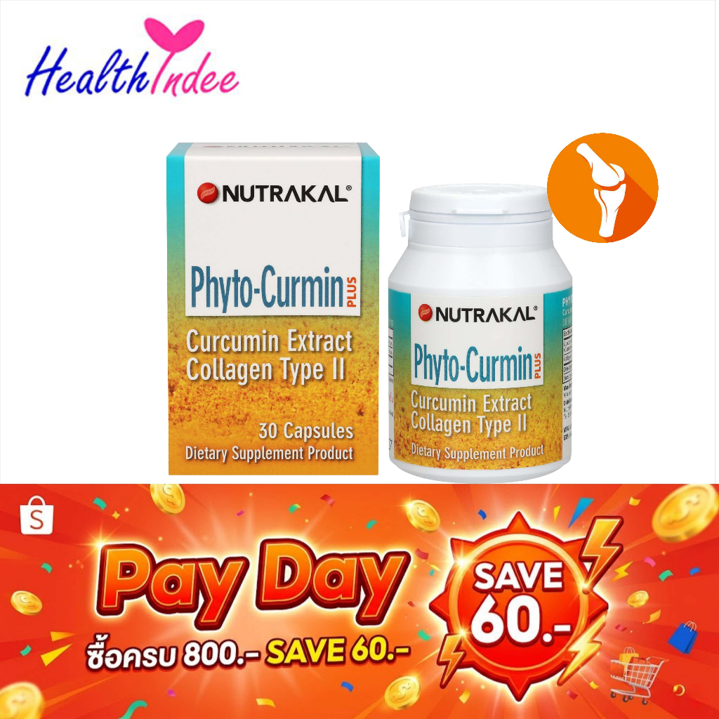 NUTRAKAL Phyto-curmin Plus 30 แคปซูล