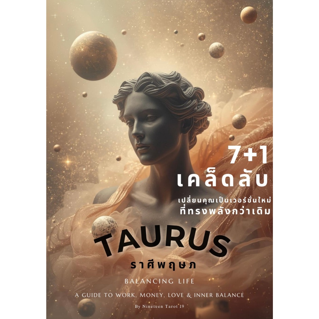 📙 ราศีพฤษภ 7+1 เปลี่ยนคุณเป็นเวอร์ชั่นใหม่ที่ทรงพลังกว่าเดิม