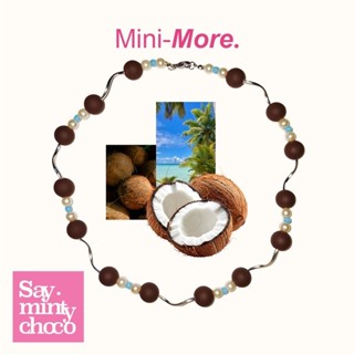 saymintychoco ☆° Necklace ⭐️ Mini-More 🧸 | สร้อยคอ มุก มะพร้…