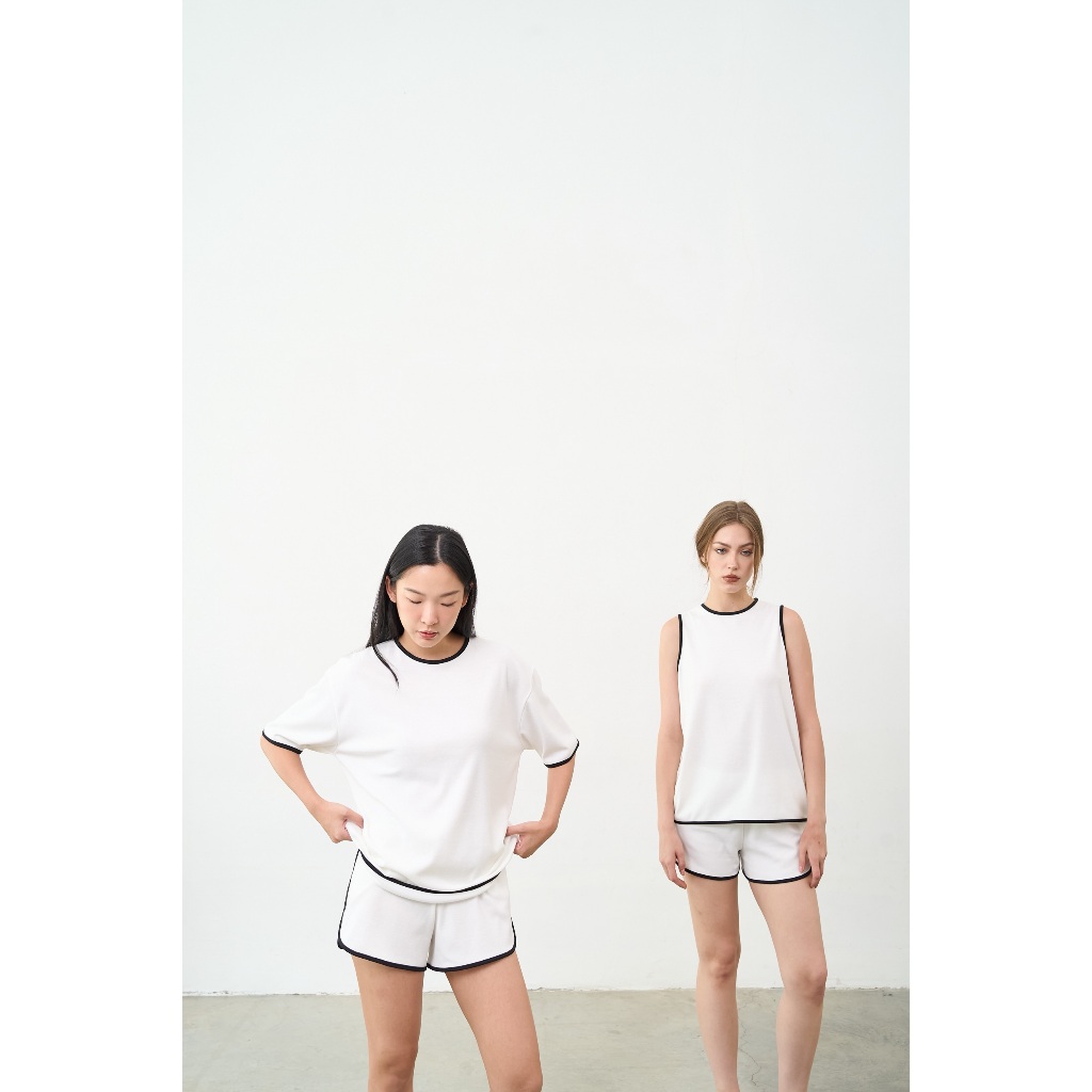 picht Hem Knit Step shorts กางเกงขาสั้น ราคา ถูกที่สุด ดีลบีเคเค แกลเลอรีภาพที่ 2