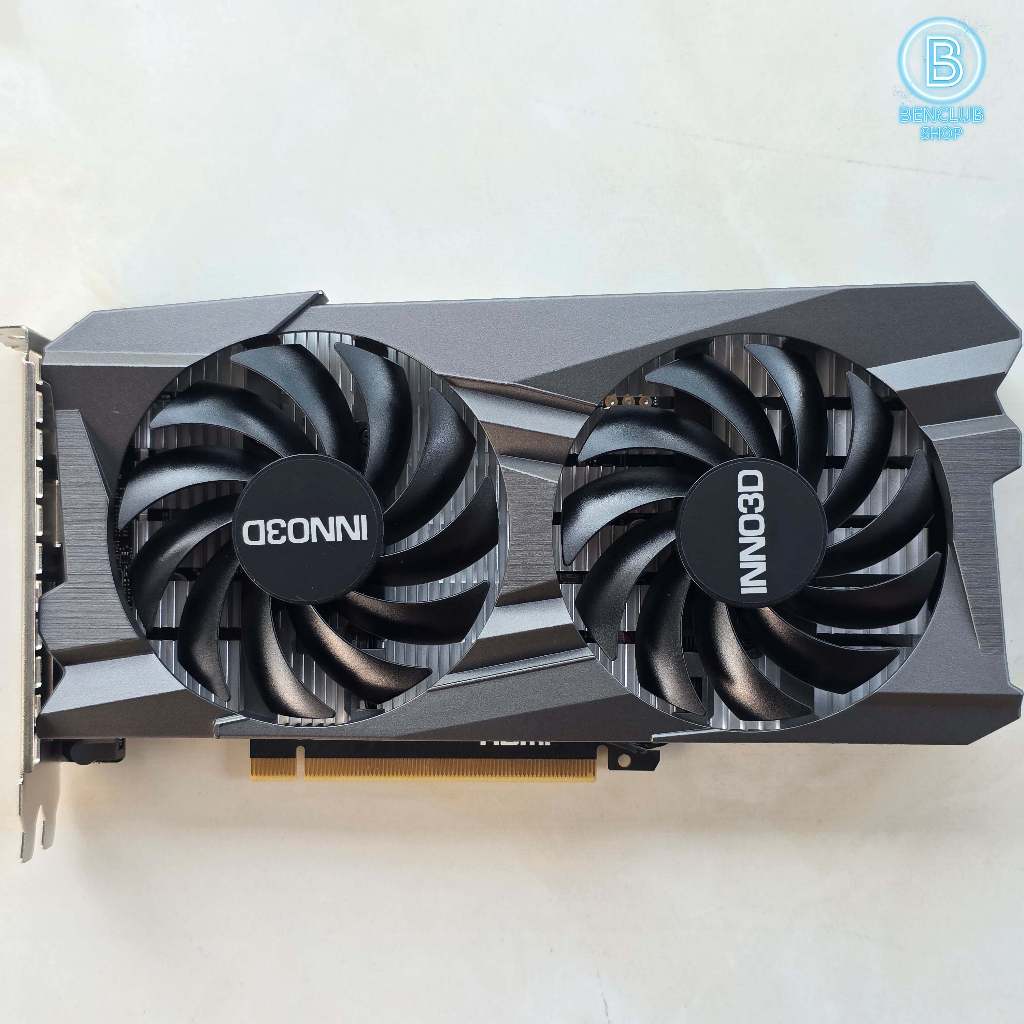 การ์ดจอ INNO3D RTX 3050 6G TWIN X2 ไม่ต่อไฟเพิ่ม ประกัน Synnex 08/2027 สินค้ามือสอง