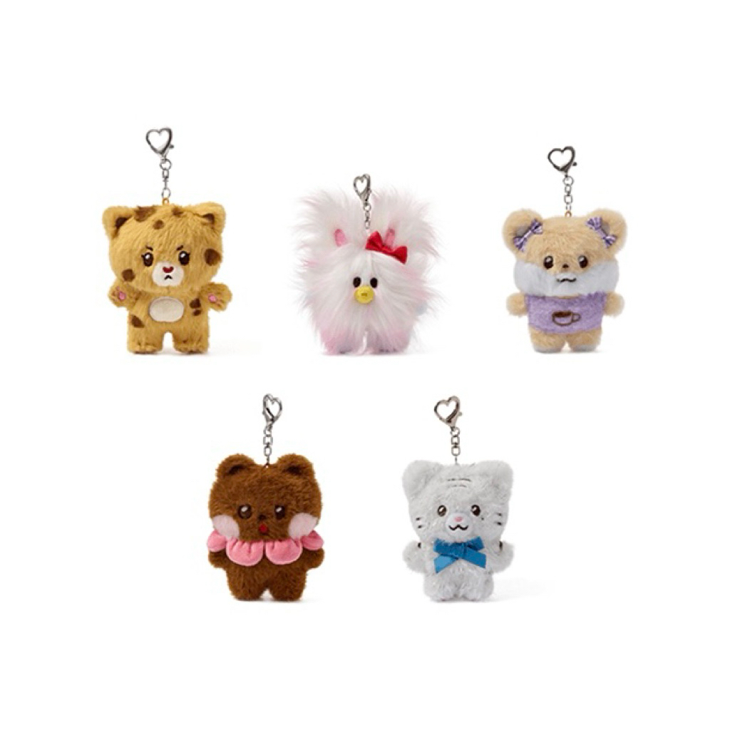 ꒰ PRE-ORDER ꒱ ILLIT : 2ND DEBUT ANNIVERSARY MERCH - PLUSH KEYRING