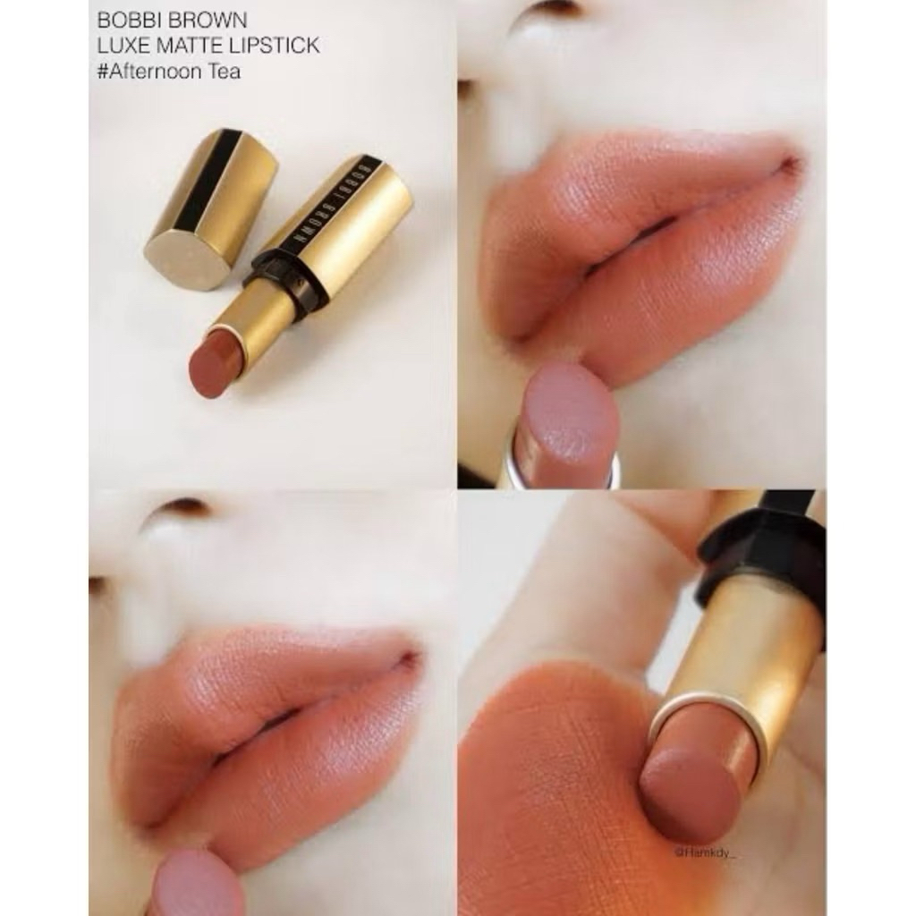 ฉลากไทย ผลิต 2023 แท้💯% Bobbi Brown Luxe Matte Lipstick / Perfect Pout Lip Colour ขนาดจริง Full Size แท้พร้อมส่งค่ะ 💓