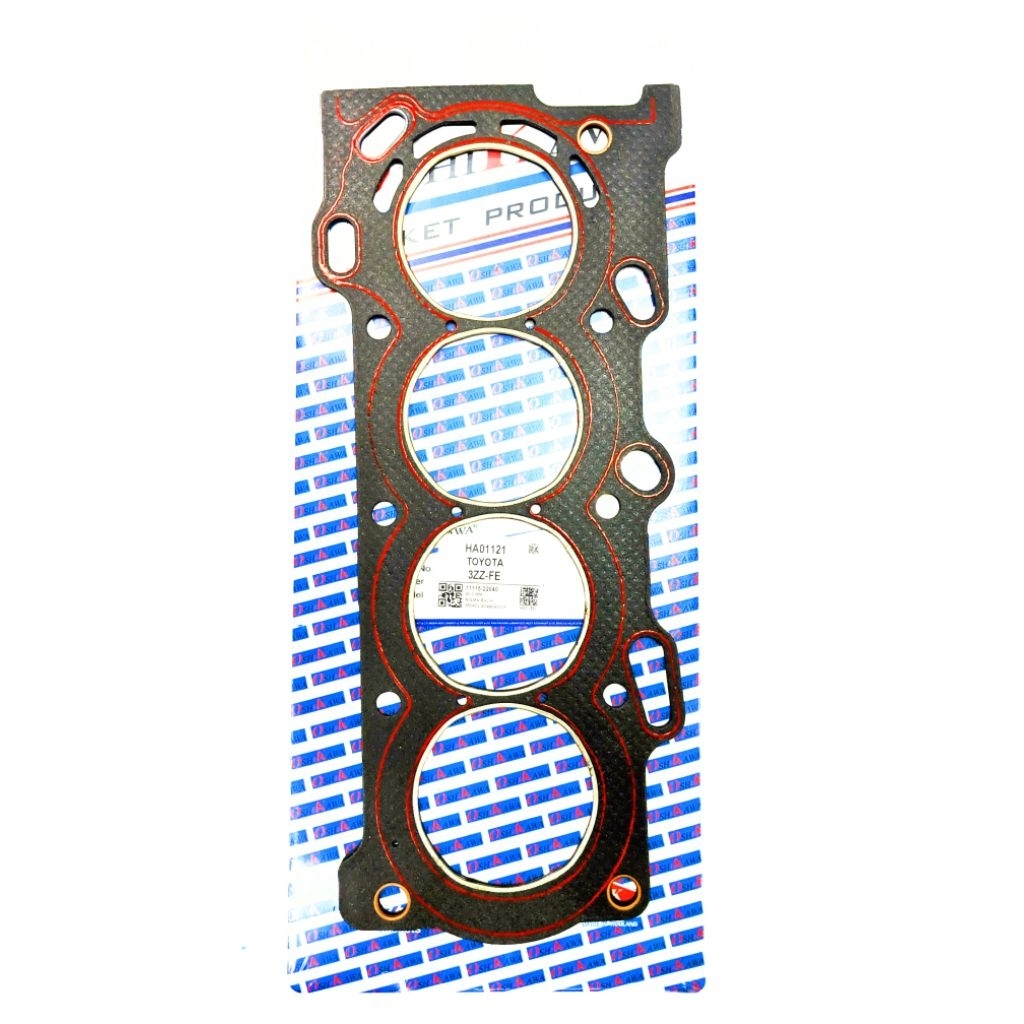 ปะเก็นฝาสูบ oshikawa Toyota 3ZZ ไฟ หนาพิเศษ 2.0มม สำหรับปาด ประเก็นฝาสูบ อัลติส ALTIS 3ZZ-FE ปี 04-0